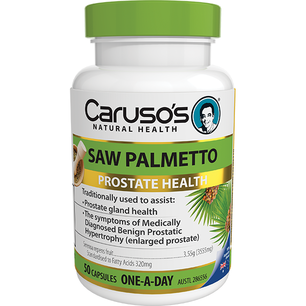 Caruso's Natural Health Saw Palmetto 50 Capsules