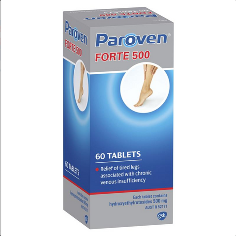 Paroven Forte 500mg 60 Tablets