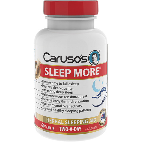 Caruso's Natural Health Sleep More 60 Tablets