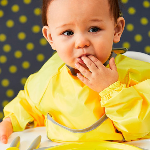 B.BOX Smock Bib 2-4 Years Old - Lemon Sherbet