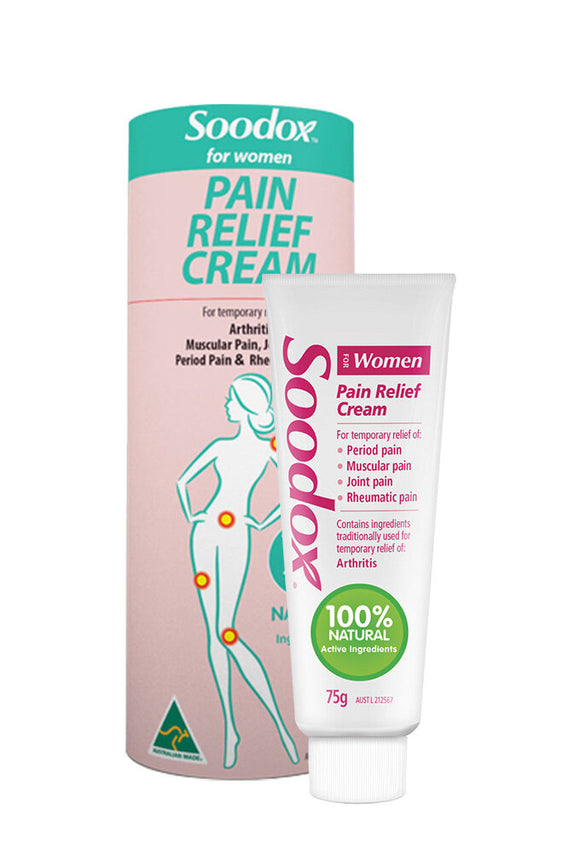 Soodox Pain Relief Womens Cream 75g