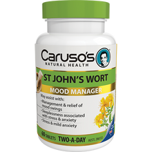 Load image into Gallery viewer, Caruso&#39;s Natural Health St John&#39;s Wort 60 Tablets