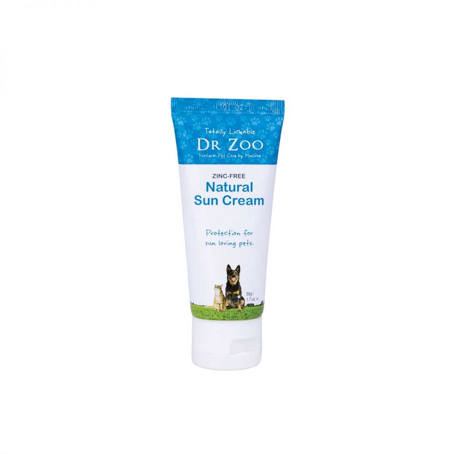 Dr Zoo by MooGoo Natural Zinc-Free Sun Cream 50g