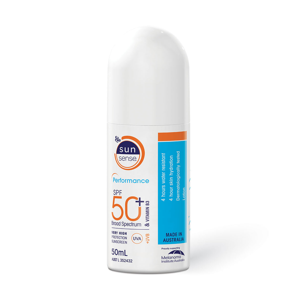 Ego SunSense Performance SPF50+ Roll-On 50mL