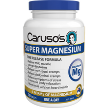 Load image into Gallery viewer, Caruso&#39;s Natural Health Super Magnesium 120 Tablets