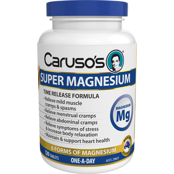 Caruso's Natural Health Super Magnesium 120 Tablets