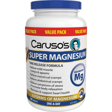 Load image into Gallery viewer, Caruso&#39;s Natural Health Super Magnesium 240 Tablets