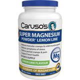 Caruso's Natural Health Super Magnesium Powder Lemon 250g