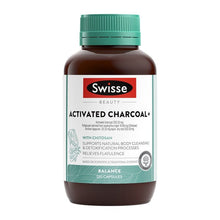 Load image into Gallery viewer, Swisse Beauty Activated Charcoal+ 120 Capsules
