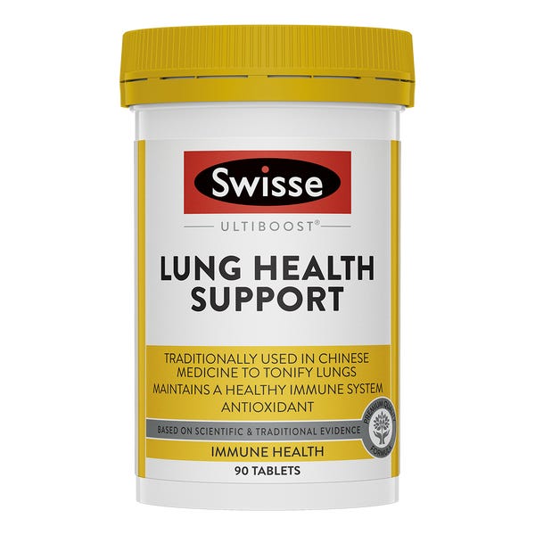 SWISSE Ultiboost Lung Health Support 90 Tablets