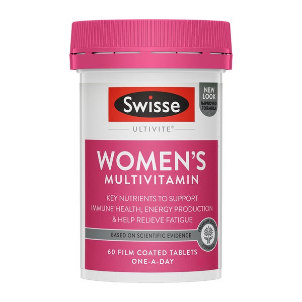 SWISSE Ultivite Women's Multivitamin 60 Tablets