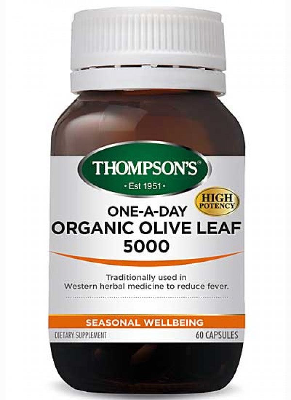 Thompson's One-a-day Olive Leaf 5000mg 60 Capsules