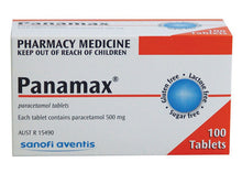 Load image into Gallery viewer, Panamax 500mg 100 Tablets (Limit ONE per Order)