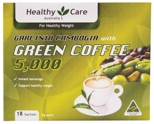 Healthy Care Green Coffee 5g x 18 Sachets