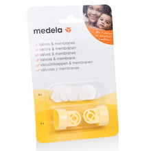 Load image into Gallery viewer, Medela Valve &amp; Membrane Retail Pack - Pack includes: 2 x Valves, 6 x membranes