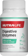 Load image into Gallery viewer, Nutra-Life Digestive Enzymes 60 Capsules