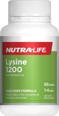 Nutra-Life Lysine 1200Mg 60 Tablets