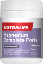 Load image into Gallery viewer, Nutra-Life Magnesium Complete Forte 100 Capsules