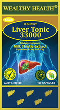 Load image into Gallery viewer, Wealthy Health FLD-Exist Liver Tonic 33000mg 100 Capsules